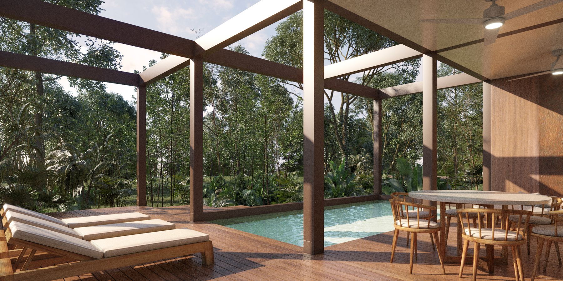 Pool terrace